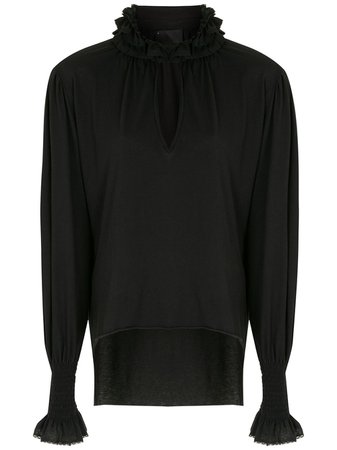 Andrea Bogosian Vento long sleeves blouse - FARFETCH