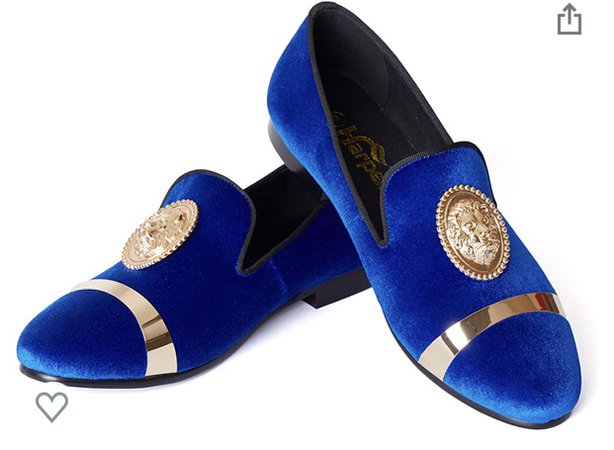 Royal Blue Loafers