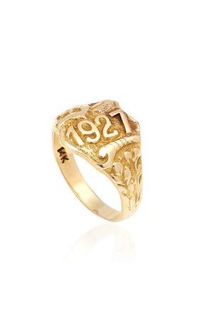14K Gold Ring by VELA | Moda Operandi