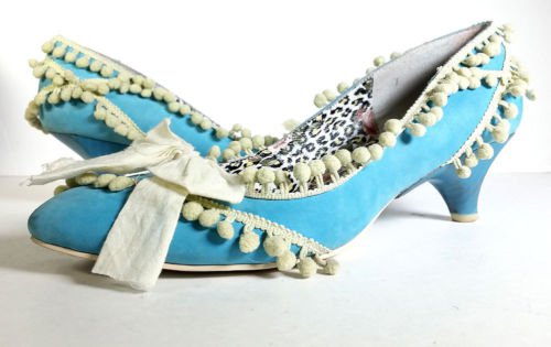 Irregular Choice Shoes Size 7 Turquoise Blue Suede Low Pumps *LOVELY* sz 7 | eBay
