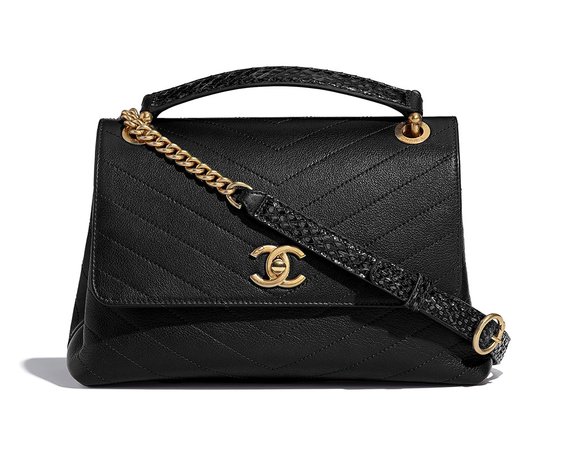 Chanel Flap Bag with Top Handle