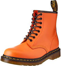 orange combat boots - Google Search
