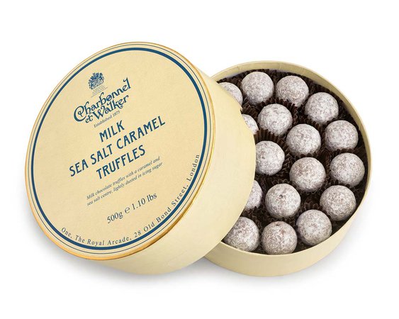 Milk Sea Salt Caramel Chocolate Truffles - Charbonnel et Walker – Britain’s First Luxury Chocolatier. Fine Chocolates and Truffles, established in 1875.