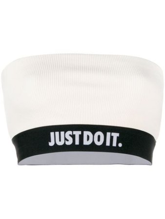 White Nike Jdi Tube Top | Farfetch.com