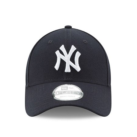 Men's New York Yankees New Era Navy League 9FORTY Adjustable Hat