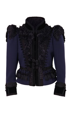 10 Doubleface Lightweight Wool Fitted Victorian Jacket by Marc Jacobs | Moda Operandi
