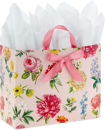 Hallmark Wrap-Accessories Variety Packs 10" Large Horizontal Gift Bag for Easter, Mother's Day, Bridal Showers, New Moms, Birthdays, 130, Pink, Green, Red, Yellow, Blue : Amazon.ca: Health & Personal Care