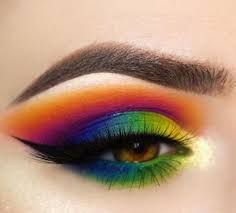 rainbow eyelook