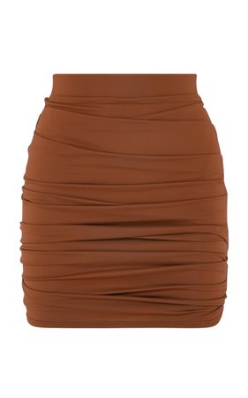 Alex Perry PATTON ruched mini skirt