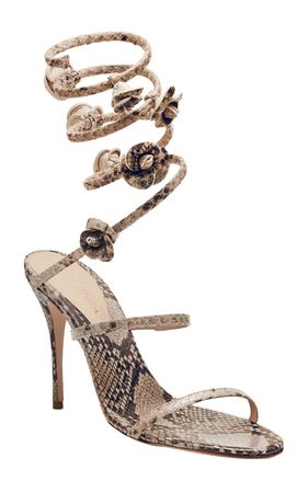 Leather Spiral Heeled Sandals By Magda Butrym | Moda Operandi