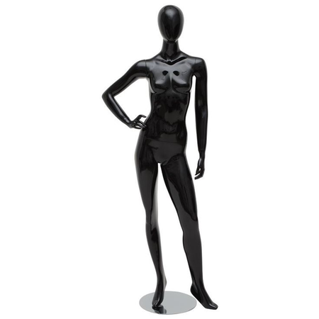 black mannequin