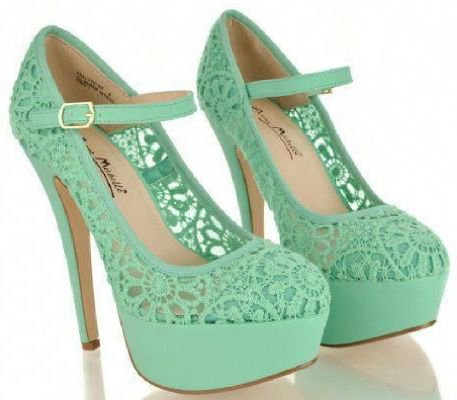 Mint heels