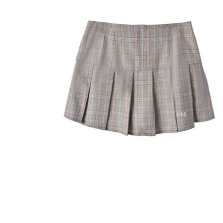 mymum_madeit plaid pleat mini skirt