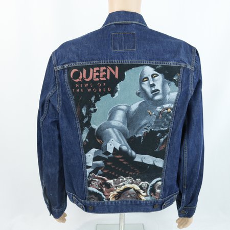queen denim jacket