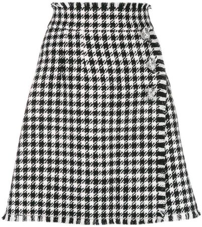 vichy pattern skirt