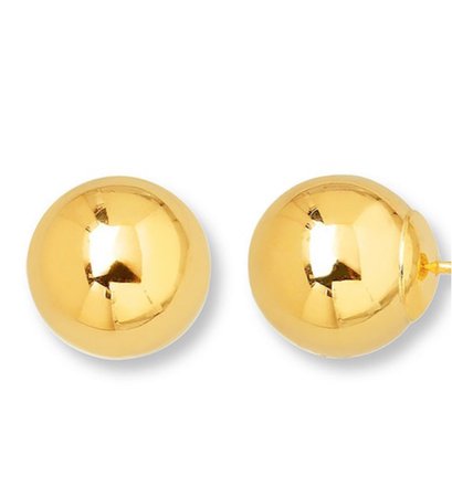 Gold Bead earrings