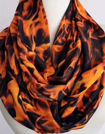 flame scarf