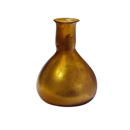 Roman glass perfume bottle