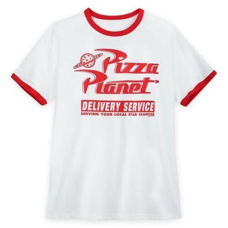 Pizza Planet Logo Ringer T-Shirt