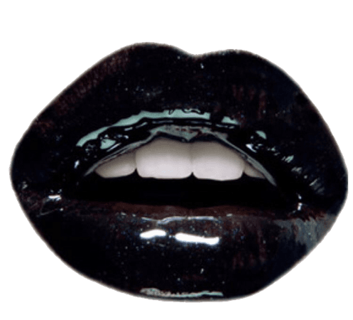 Glossy Black Lips