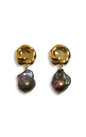 Idillio Gold-Tone Crystal Earrings by Rosantica | Moda Operandi