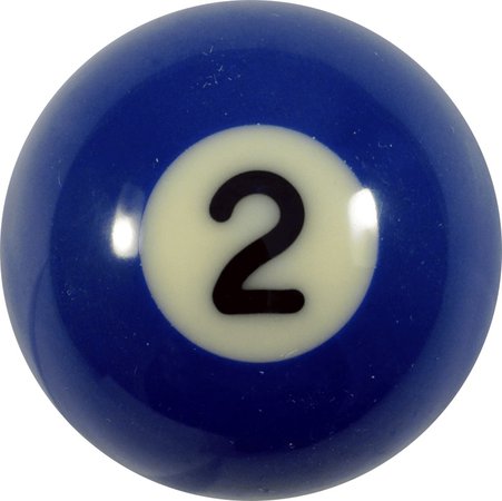 2 pool ball