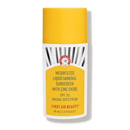 First Aid Beauty Weightless Liquid Mineral Sunscreen with Zinc Oxide | Dermstore