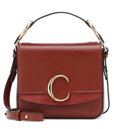 CHLOÉ Chloé C Small leather shoulder bag