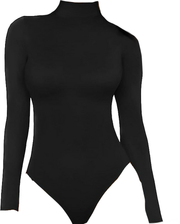 black bodysuit