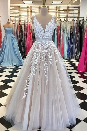 Ball Gown Prom Dress with Lace – Fashion dresses