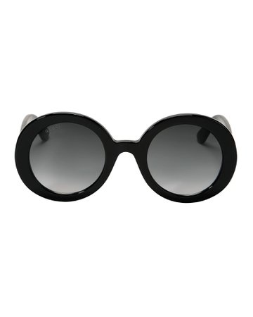 Black Round Sunglasses | Gucci