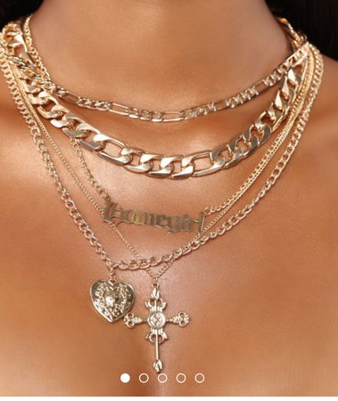 fashionova chain necklaces