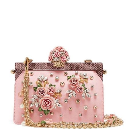 dolce and gabbana embellished handbag