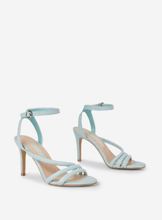 Blue 'Slink' Heeled Sandals | Dorothy Perkins