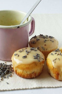 Lavender Muffins | 2pots2cook