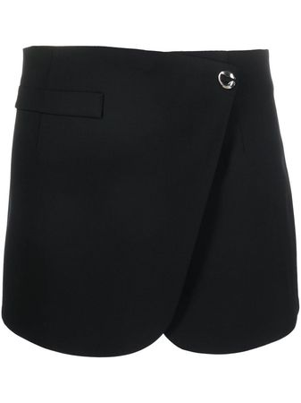 Coperni high-waisted Wrap Mini Skirt - Farfetch