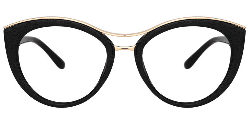 Cateye Black Glasses
