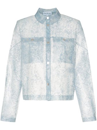 Paskal Reflective translucent printed jacket £420 - Shop Online - Fast Global Shipping, Price