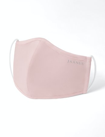 Reusable Antimicrobial Finished Face Mask Adult in Blushing Pink - Accessories by Jaanuu
