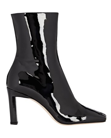 Wandler Isa Patent Leather Ankle Boots | INTERMIX®