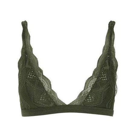 TopShop Jersey Lace Triangle Bra