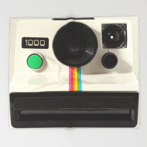 Retro 80's Objects - Instant Camera Fleece Sofa Throw for $45.00 available on URSTYLE.com