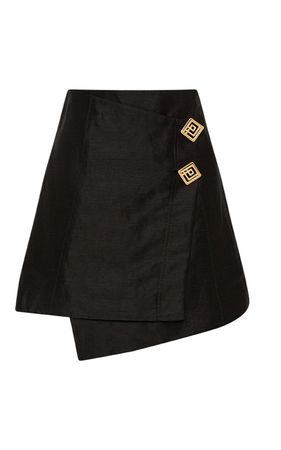 Aje Realm Linen Wrap Mini Skirt By Aje | Moda Operandi