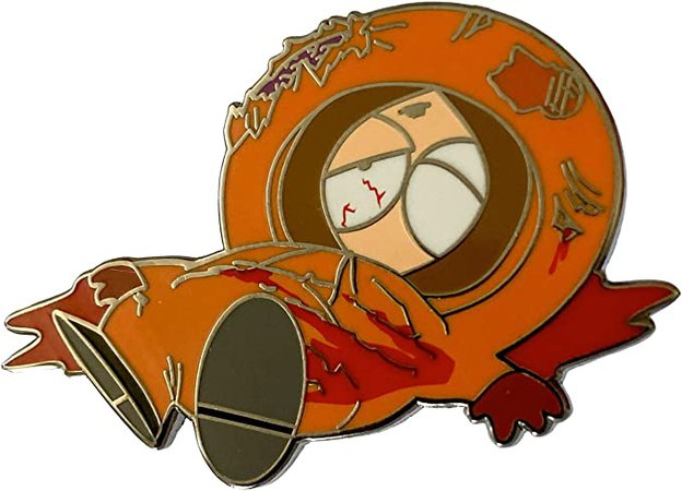 Amazon.com: They Killed Kenny - South Park Collectible Pin : Clothing, Shoes & Jewelry