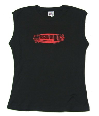 Reservoir Dogs Girls Juniors Black Tank Top Shirt OSFA New Official Movie Film | eBay