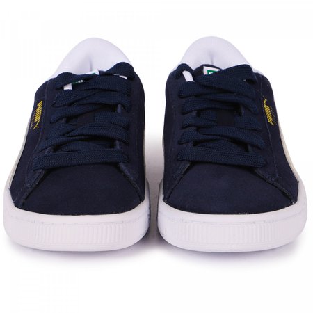 Puma Logo Sneakers in Navy Blue - BAMBINIFASHION.COM