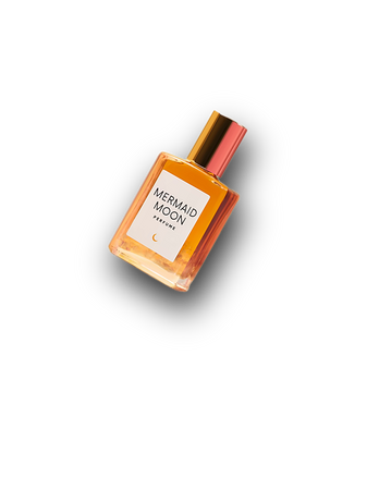 Etsy Mermaid Moon Blood Orange, Black Coconut, Vanilla, Arabian Sandalwood, African Musk fragrance perfume