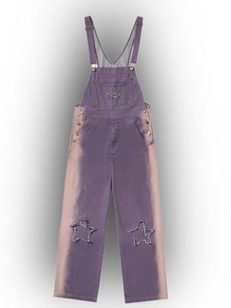 purple star overalls