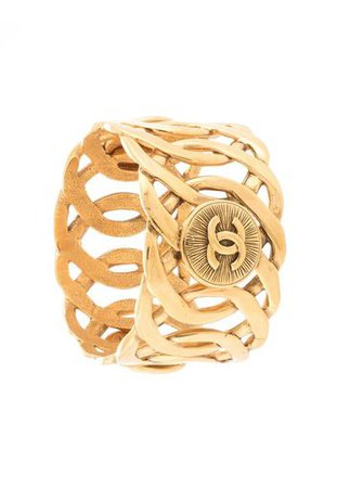Chanel Pre-Owned, CC logo bracelet | Catalove