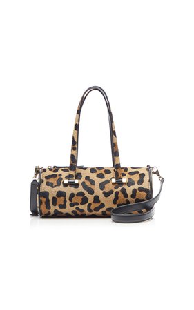Emma Haircalf Cheetah Print Shoulder Bag by Les Petits Joueurs | Moda Operandi